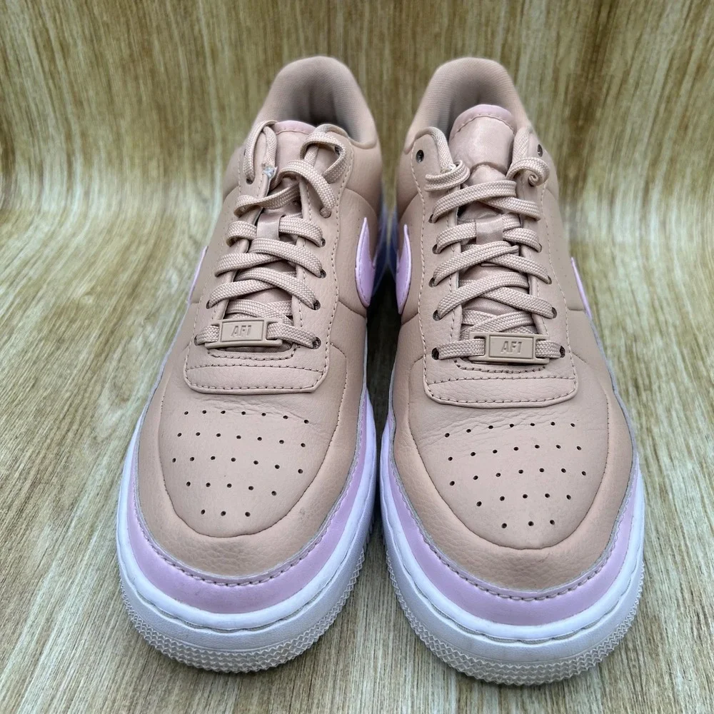 Nike Air Force 1 Jester XX Women's 10 Bio Beige Pink Force Platform AO1220-202‎